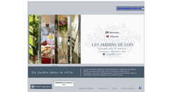 Desktop Screenshot of jardinsdelois.com
